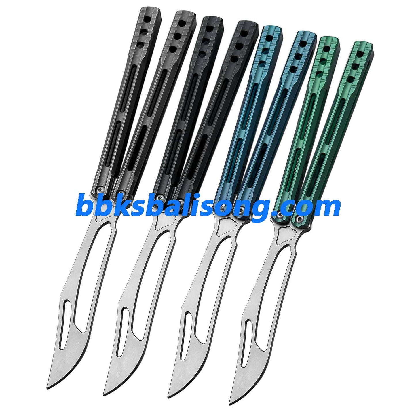 Theone Orca Balisong Clone Titanium Handle