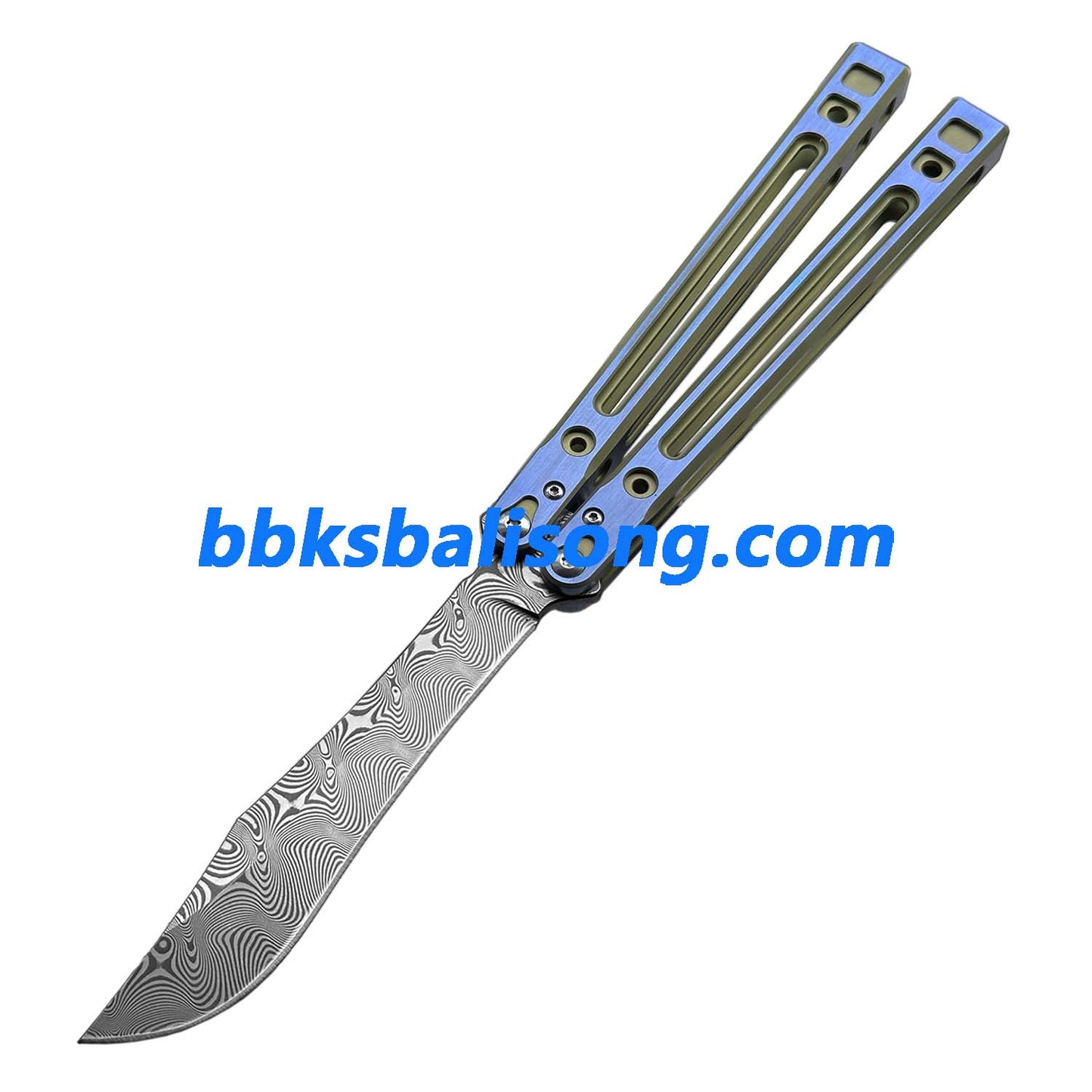 Theone Arctic Fox Balisong Titanium Handle Original Design