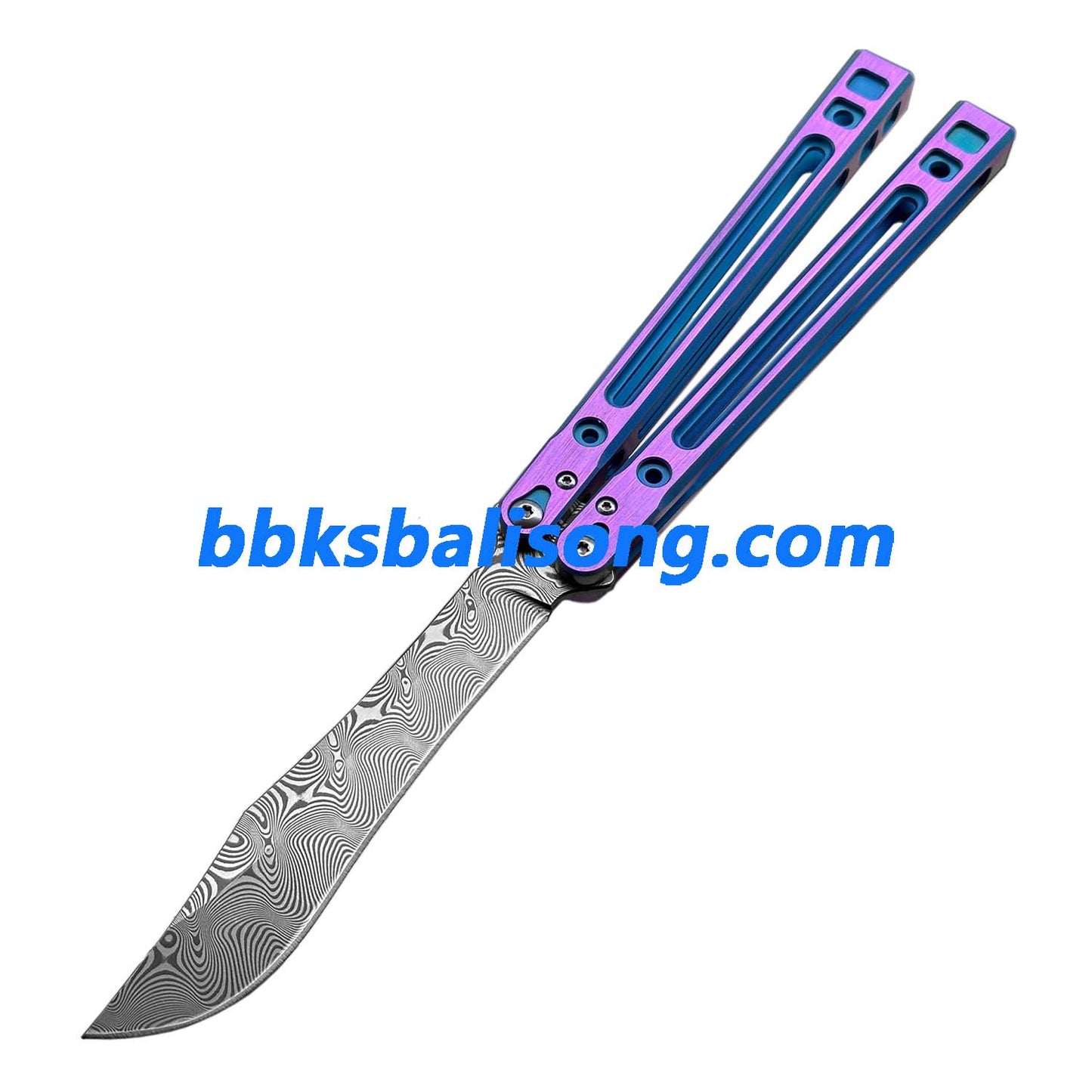 Theone Arctic Fox Balisong Titanium Handle Original Design
