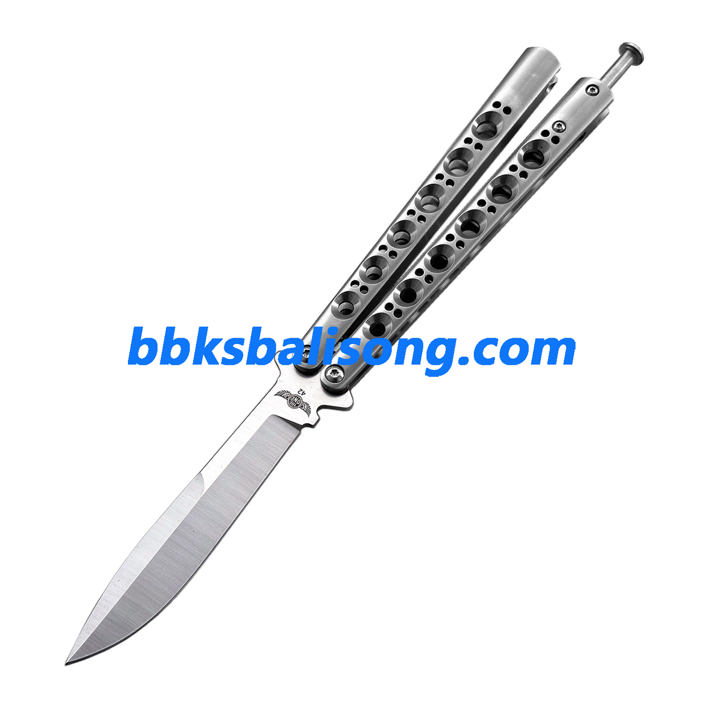 Theone Benchmade BM42 Balisong Clone Titanium Handle