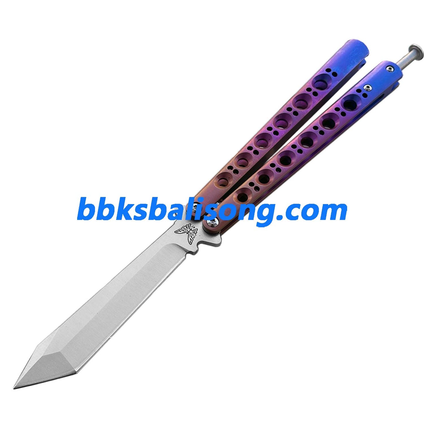 Theone Benchmade BM46 BM47 Balisong Clone Titanium Handle