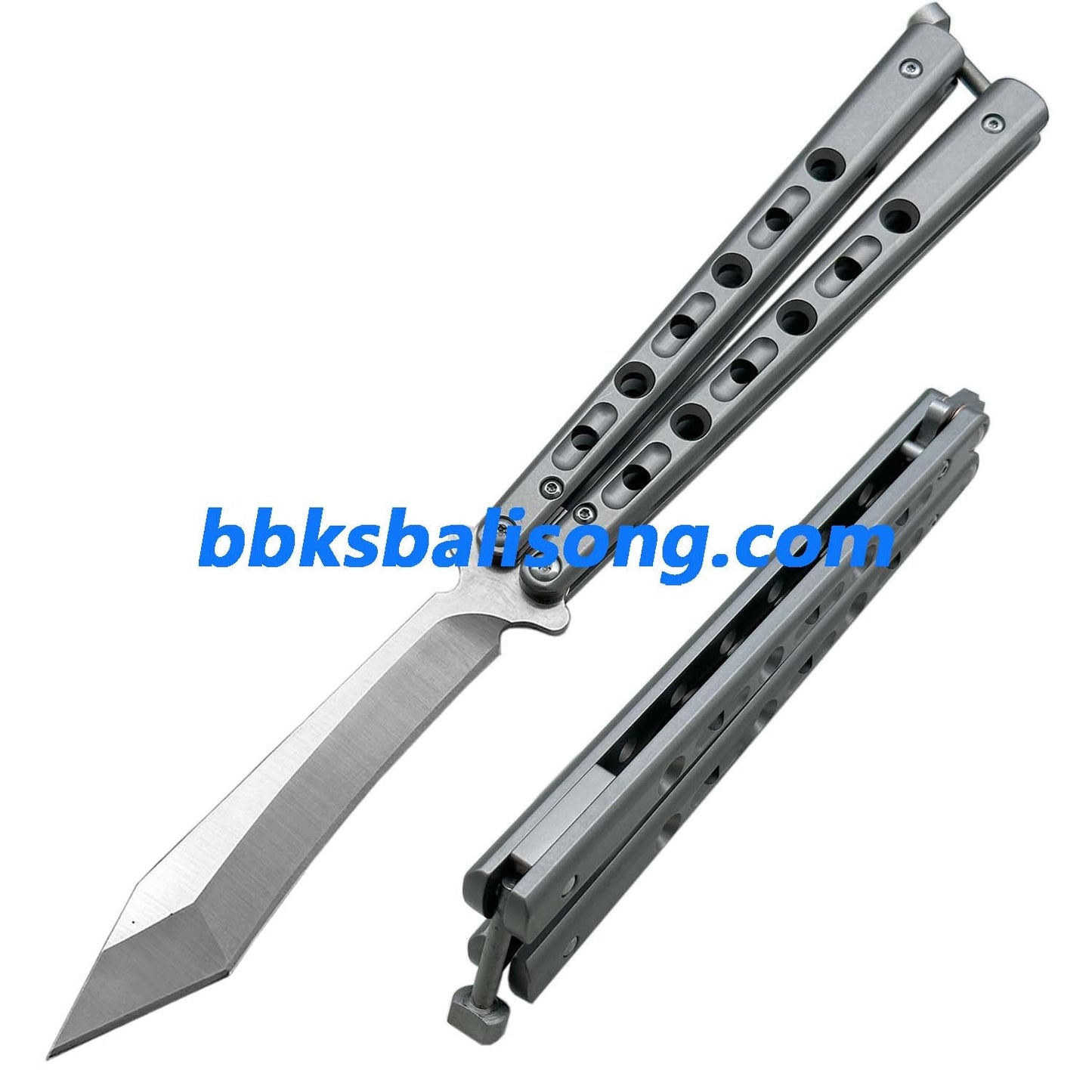 Theone Benchmade BM67 Balisong Clone Titanium Handle