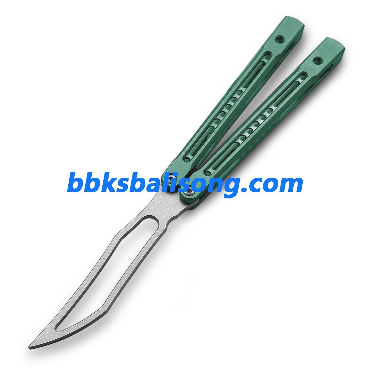 Theone Monarch V2 Balisong Clone Titanium Handle