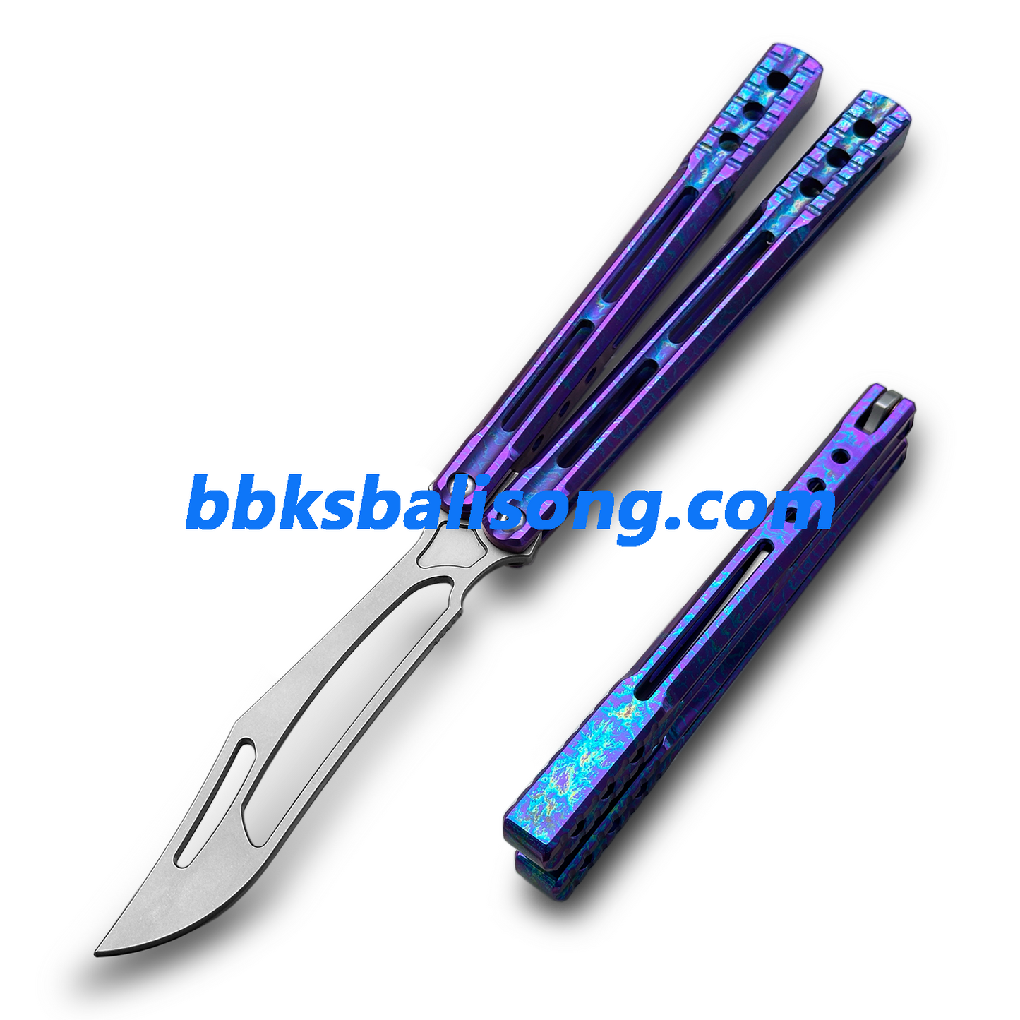Theone Orca Balisong Clone Titanium Handle