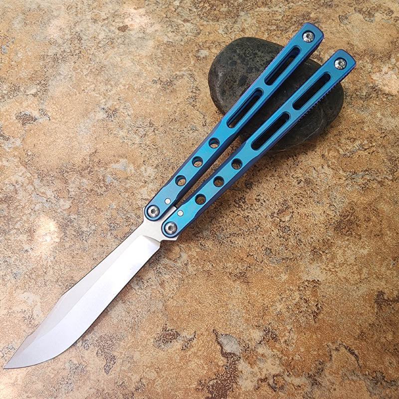 Theone Regime Balisong Clone Titanium Handle