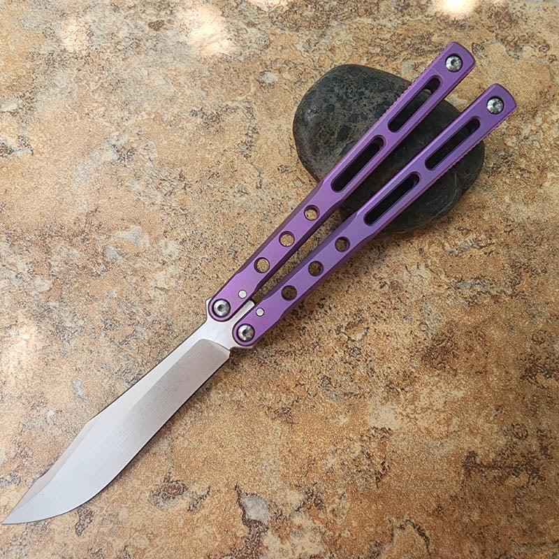 Theone Regime Balisong Clone Titanium Handle