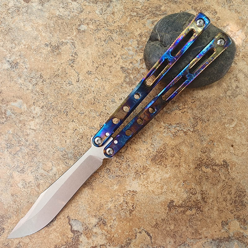Theone Regime Balisong Clone Titanium Handle