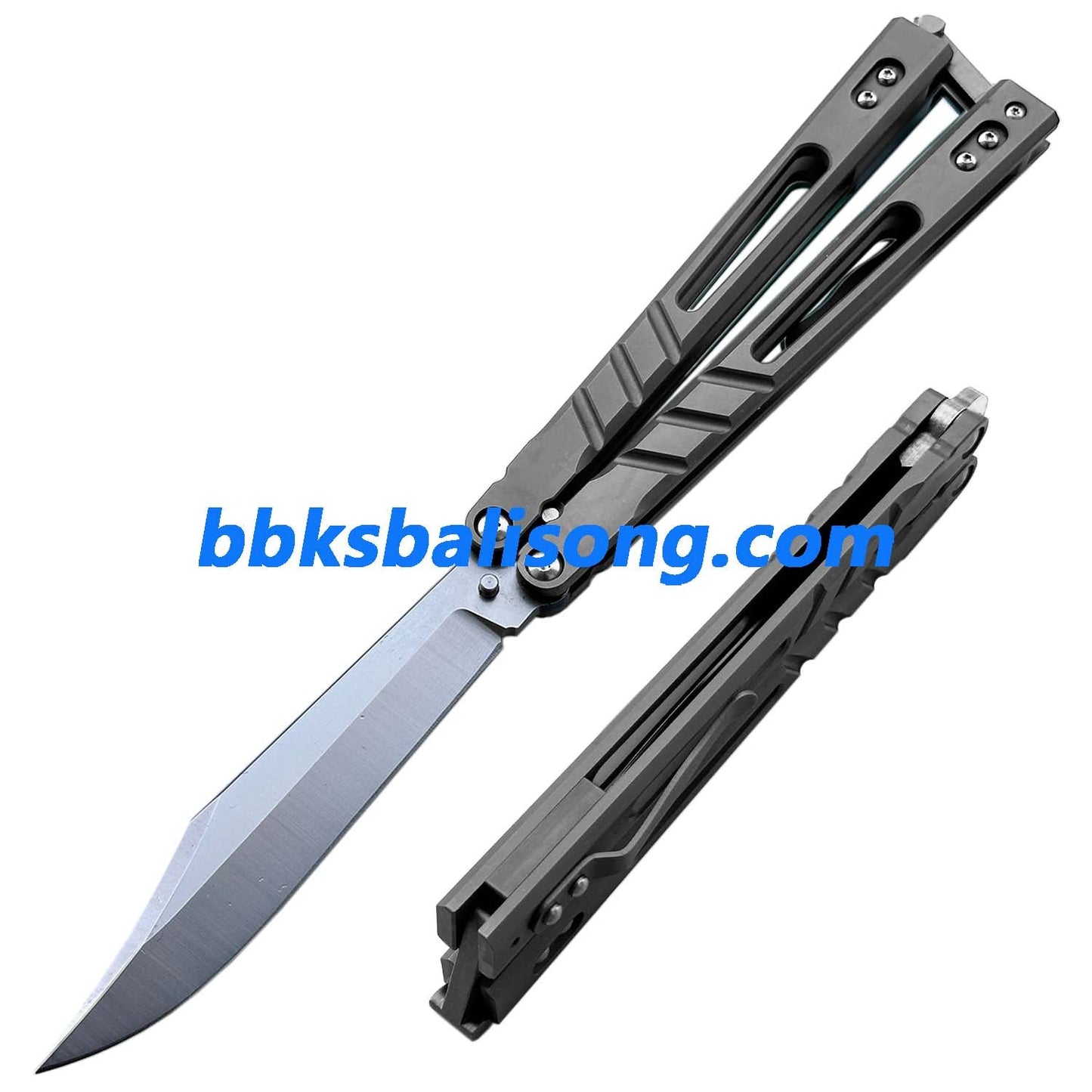 Theone Sandwich AB (Alpha Beast) Balisong Clone Titanium Handle