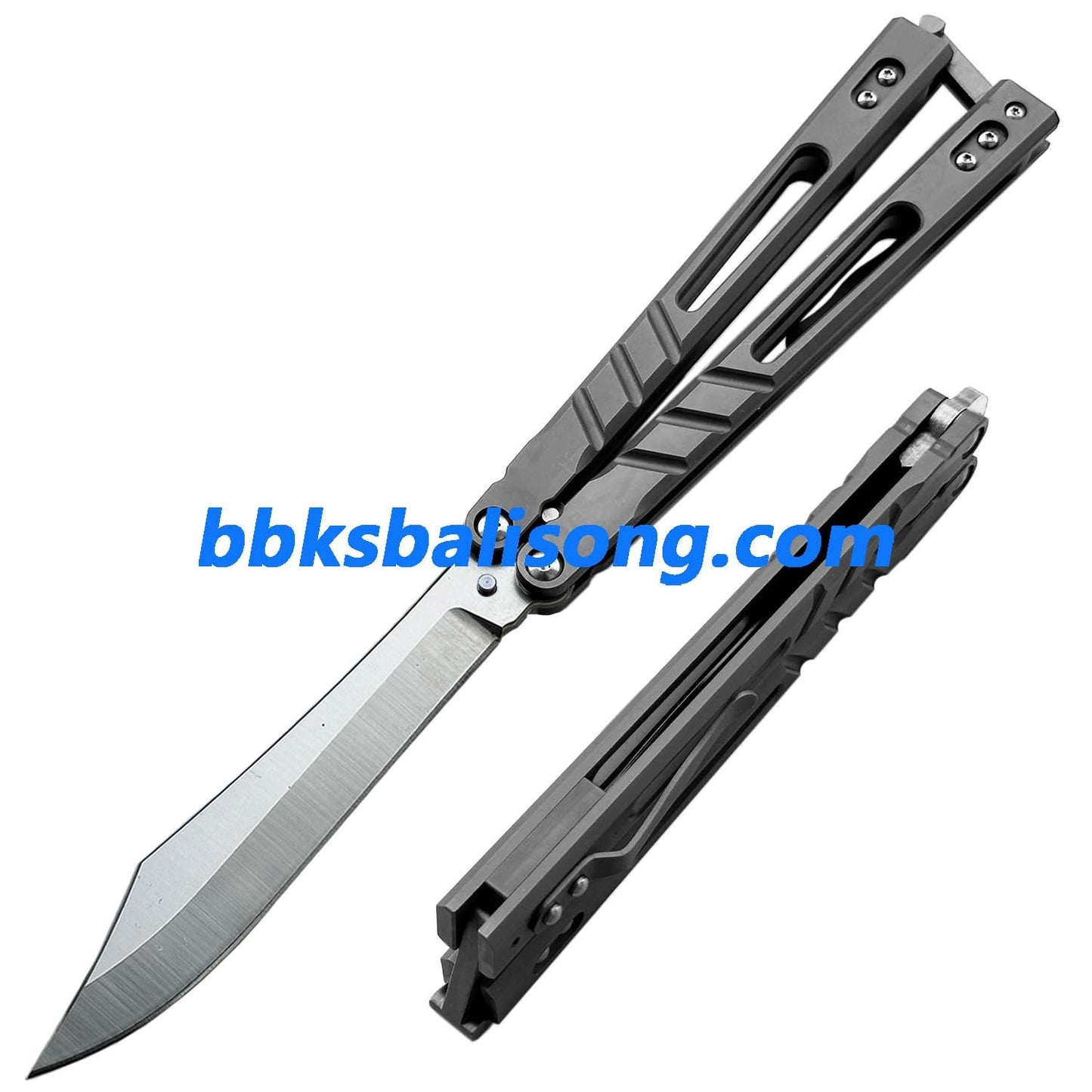Theone Sandwich AB (Alpha Beast) Balisong Clone Titanium Handle
