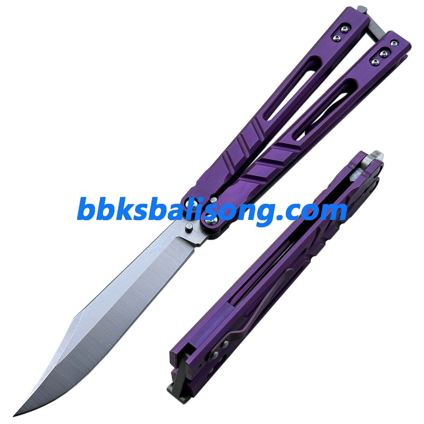 Theone Sandwich AB (Alpha Beast) Balisong Clone Titanium Handle