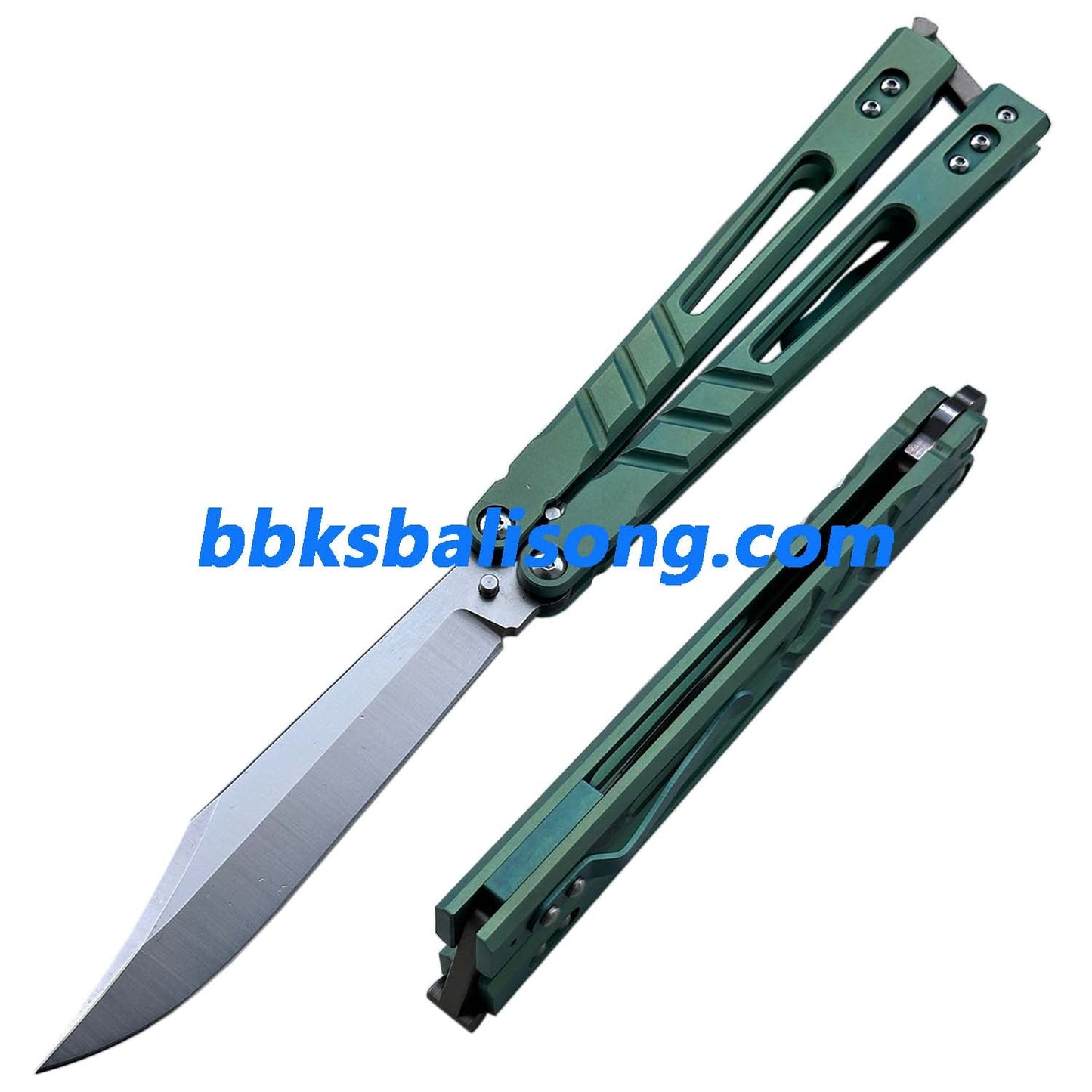 Theone Sandwich AB (Alpha Beast) Balisong Clone Titanium Handle