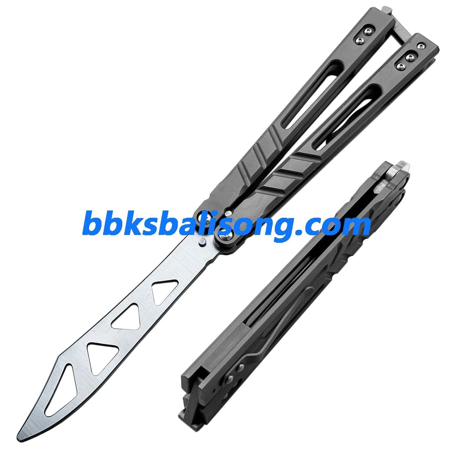 Theone Sandwich AB (Alpha Beast) Balisong Clone Titanium Handle