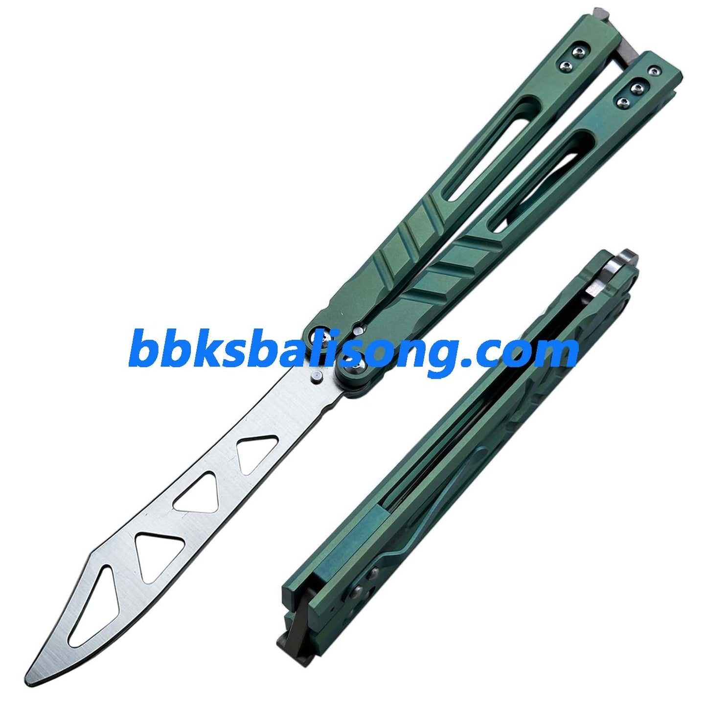 Theone Sandwich AB (Alpha Beast) Balisong Clone Titanium Handle