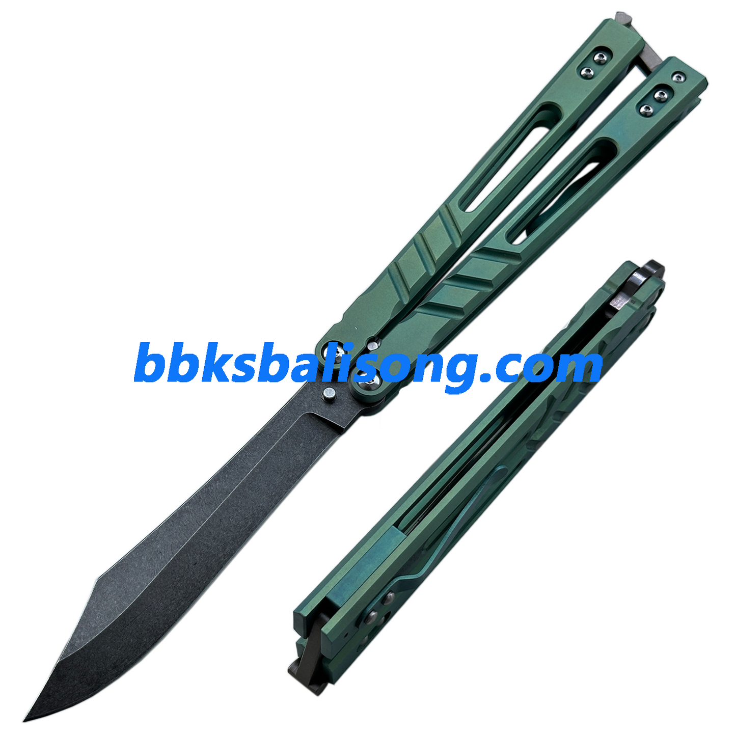 Theone Sandwich AB (Alpha Beast) Balisong Clone Titanium Handle