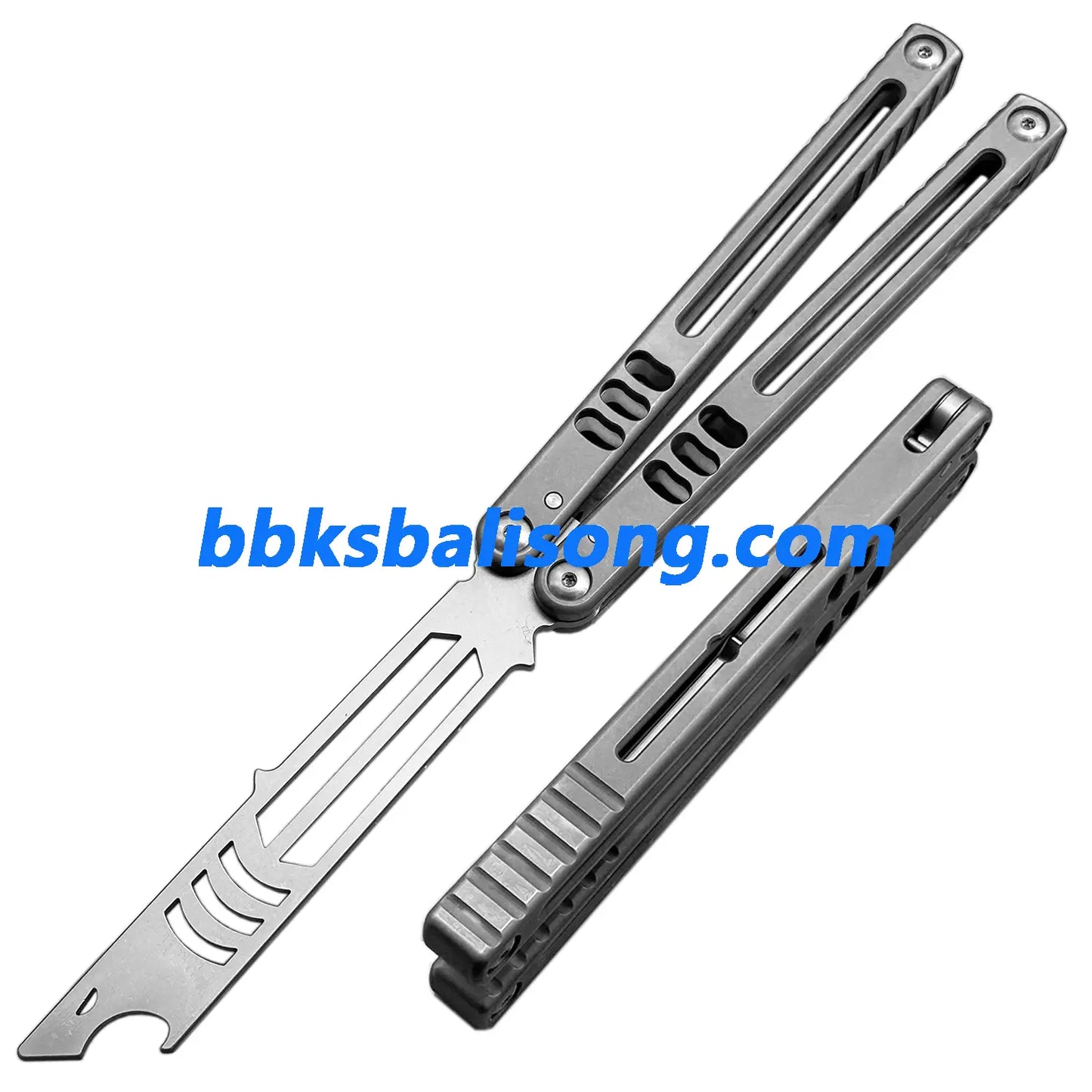 Theone Titanium Madko (Mad Mako) Balisong Trainer Clone BBKSbalisong