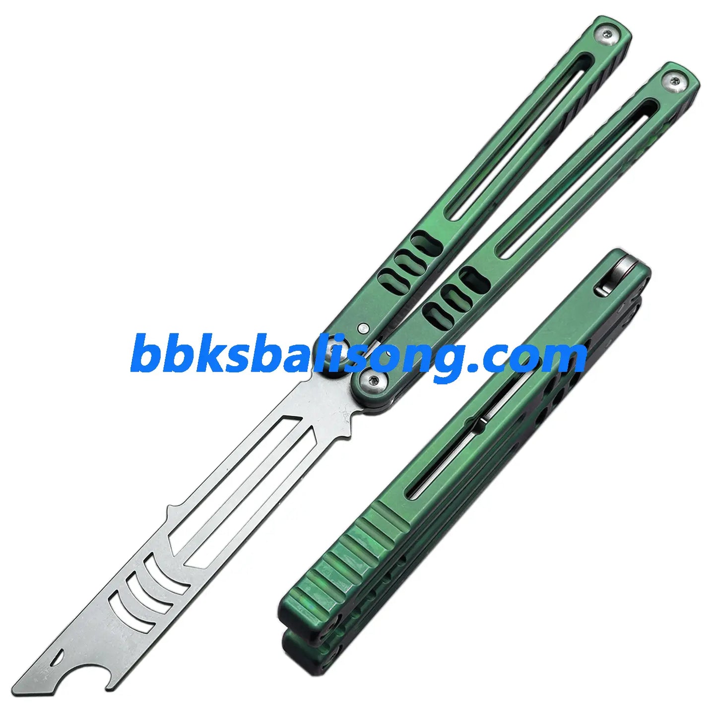 Theone Titanium Madko (Mad Mako) Balisong Trainer Clone BBKSbalisong