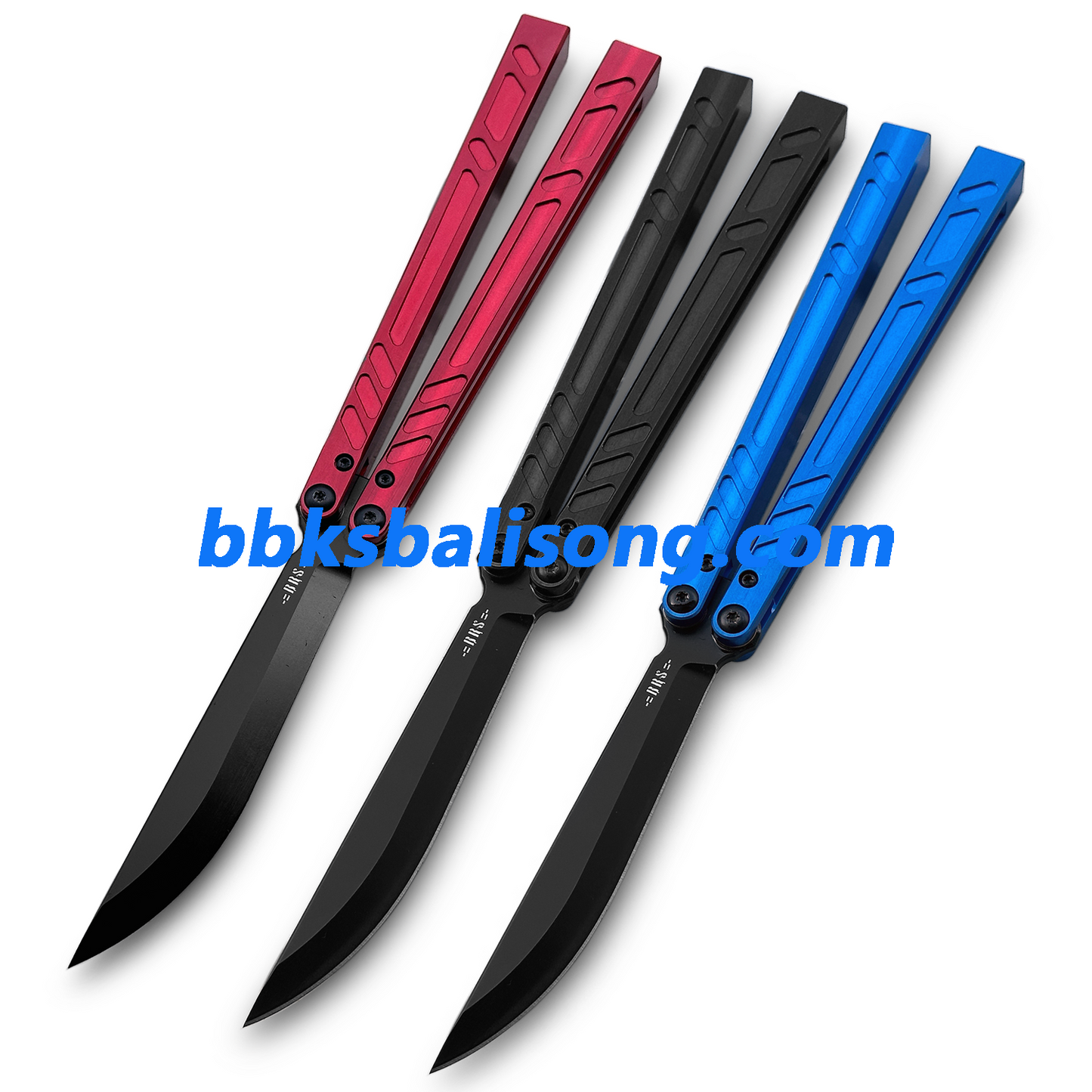 Titus Barebones Balisong Clone 7075 Aluminum Bushings System
