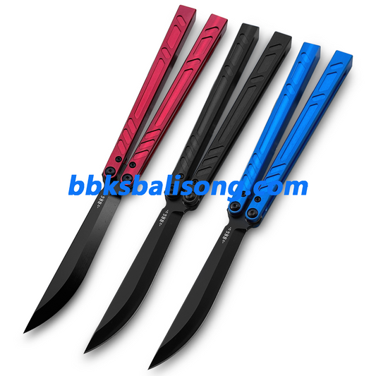 Titus Barebones Balisong Clone 7075 Aluminum Bushings System
