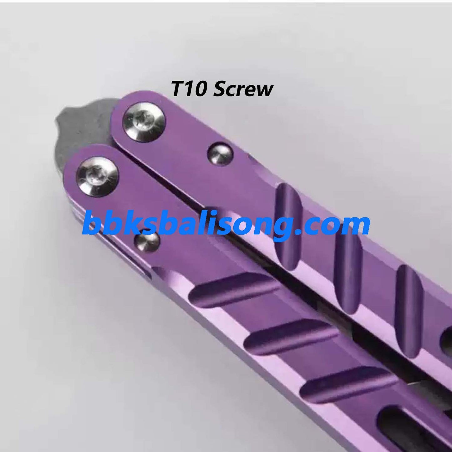 Titus CHAB Channel Alpha Beast V3 Balisong Clone 7075 Aluminum Handle