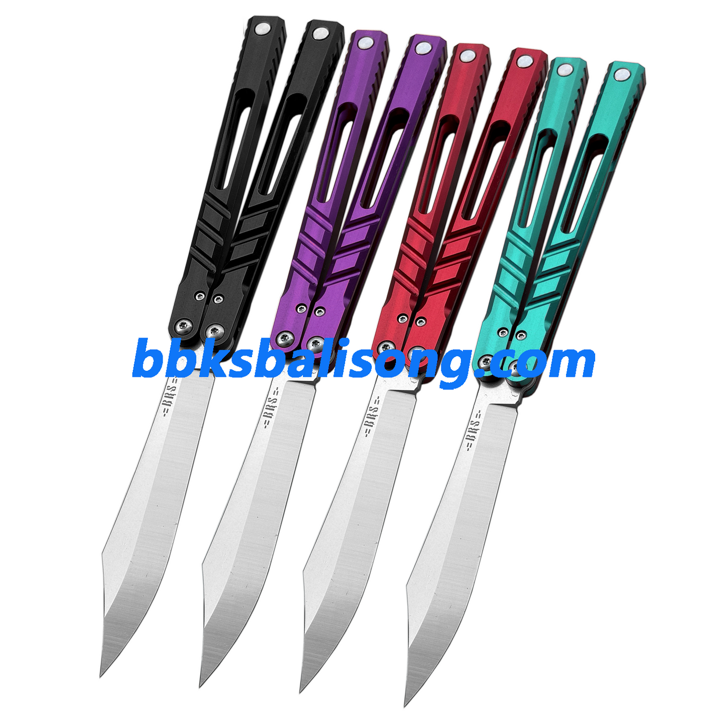 Titus CHAB Channel Alpha Beast V3 Balisong Clone 7075 Aluminum Handle