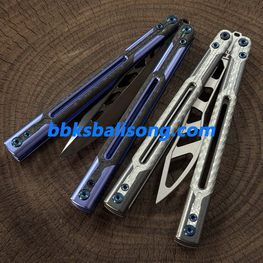 Titus Cygnus Balisong Clone G10+7075 Aluminum
