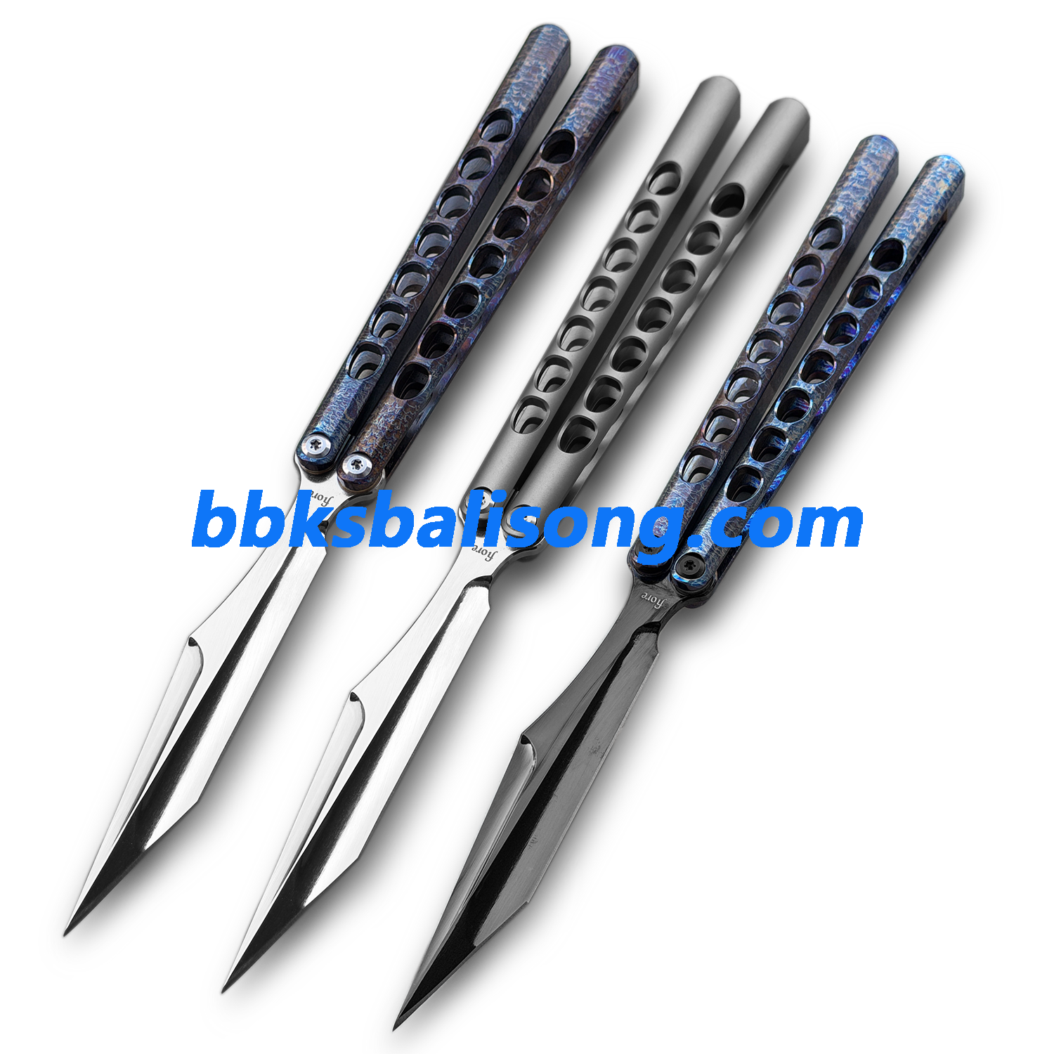 Titus Fiore Balisong Clone Titanium Handle – BBKSbalisong