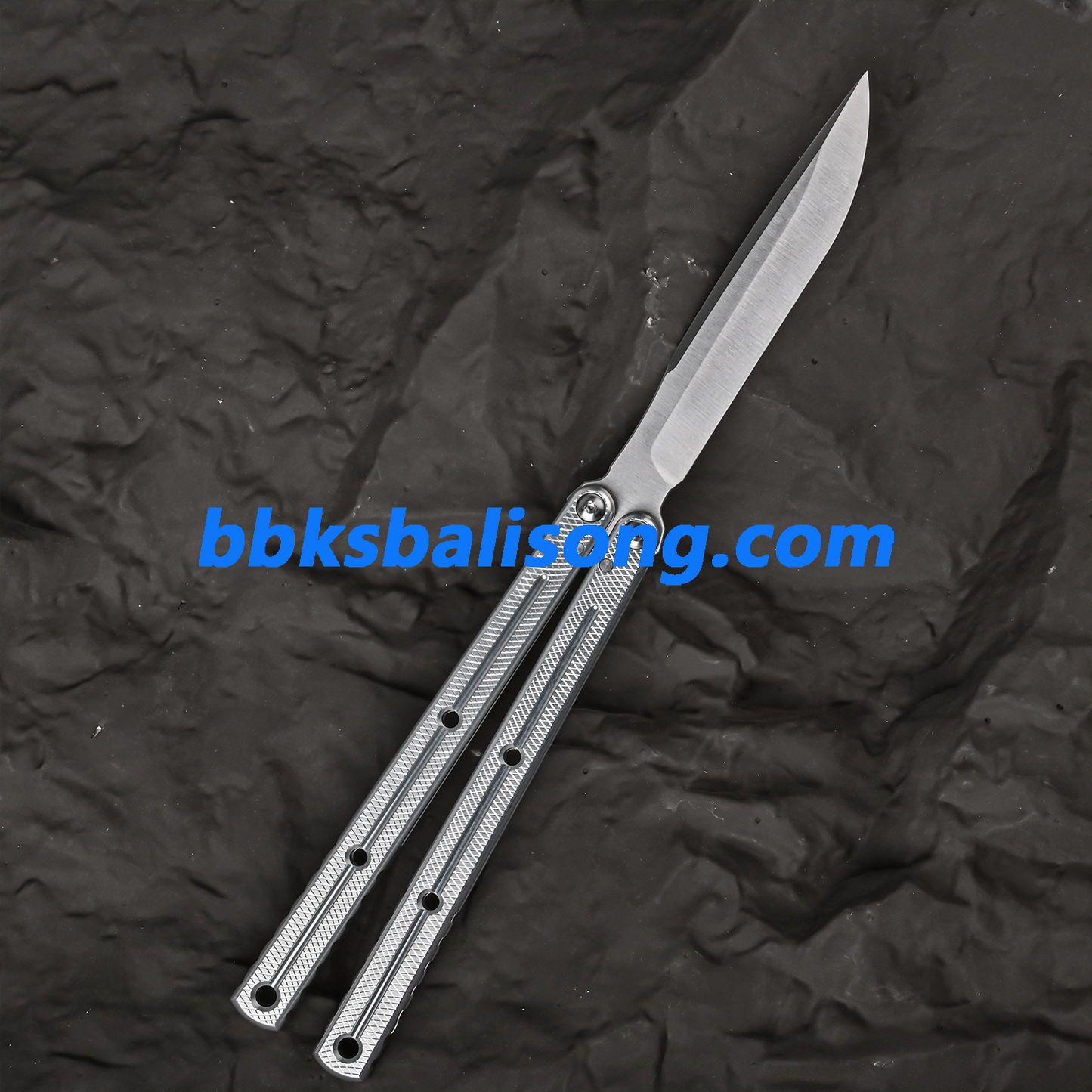 Titus Flow Channel Kraken V3 Balisong Clone 7075 Alunium Glossy Handle