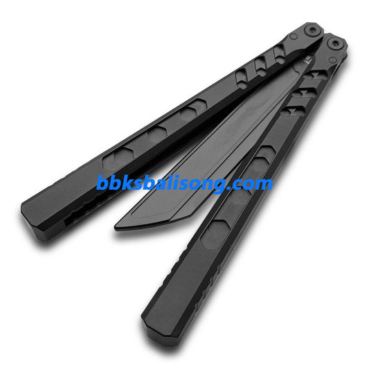 Titus Hex Balisong Clone 7075 Aluminum Handle Bushings System