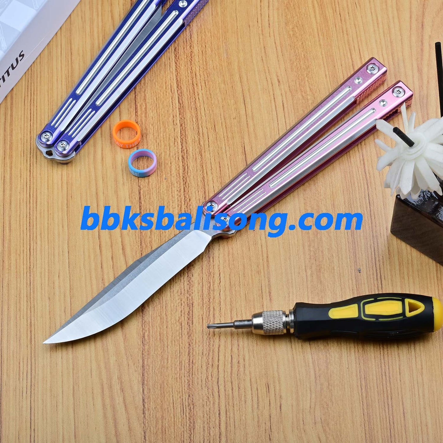 Titus Orion V1.5 Balisong Clone 7075 Aluminum
