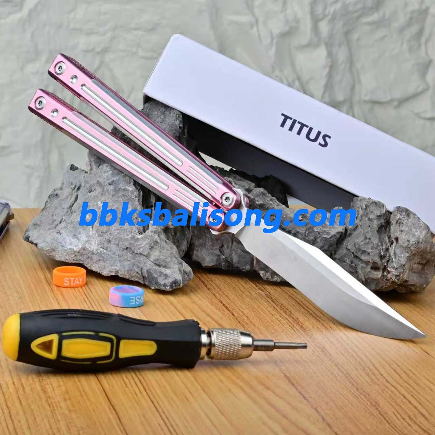 Titus Orion V1.5 Balisong Clone 7075 Aluminum