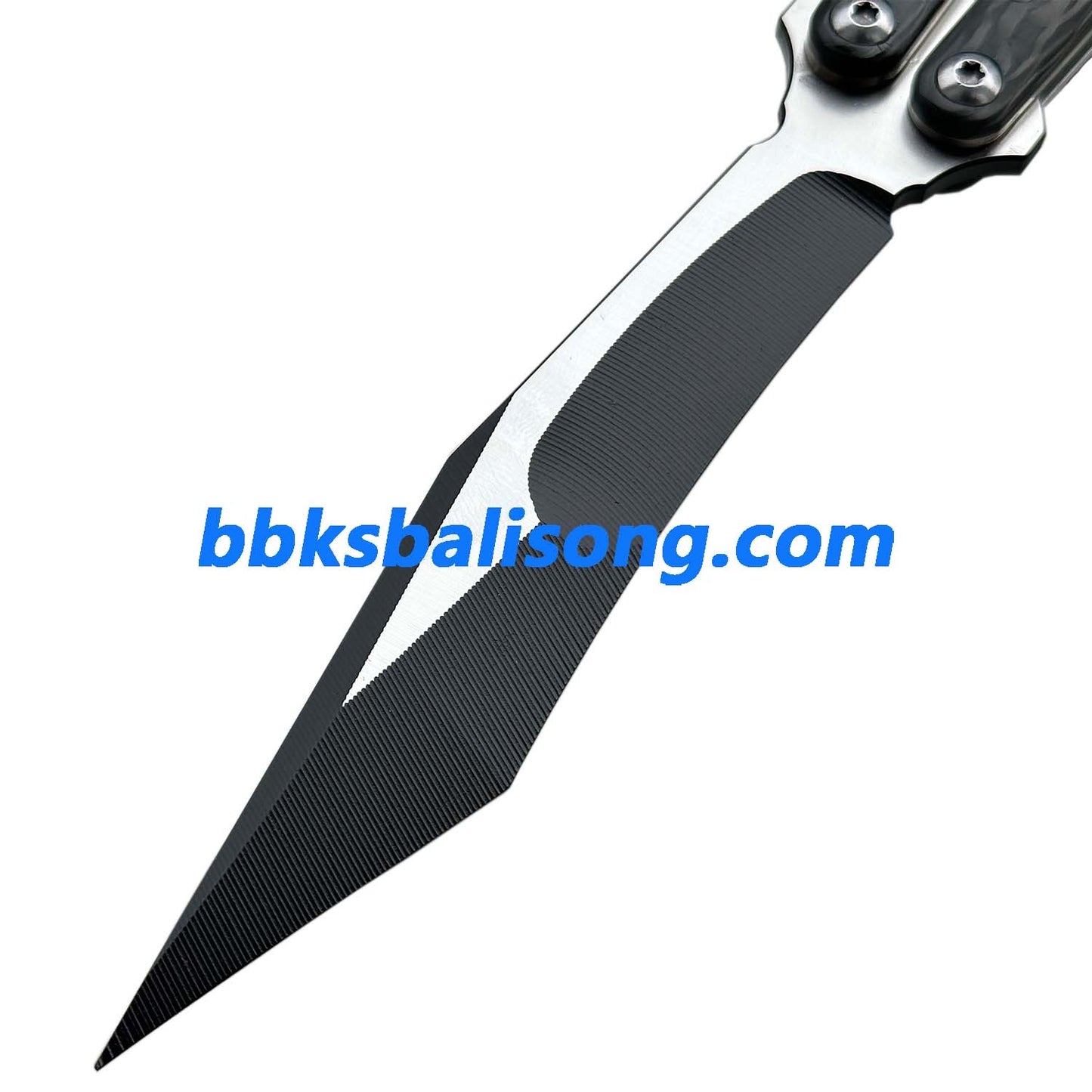 Titus Replicant (REP) V3 Balisong Clone Carbon Fiber Scales Titanium Liner