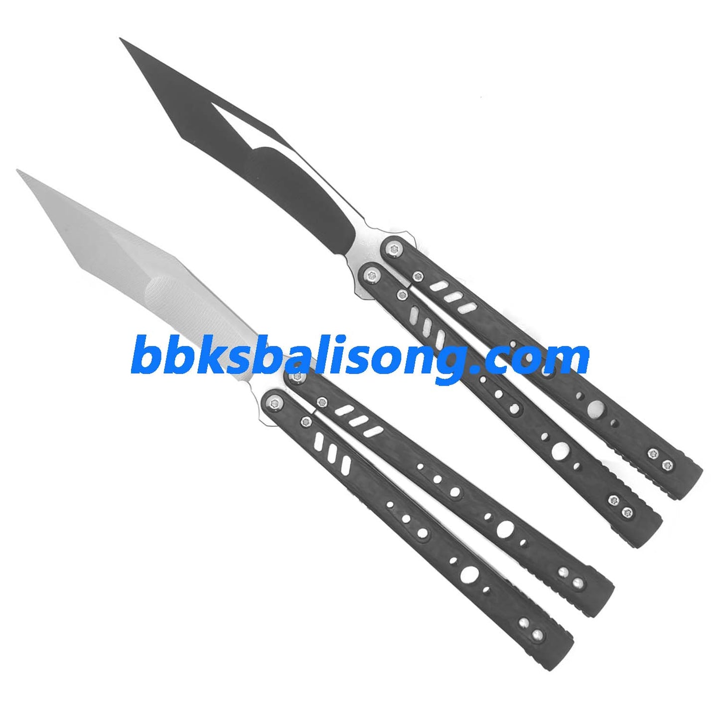 Titus Replicant (REP) V3 Balisong Clone Carbon Fiber Scales Titanium Liner