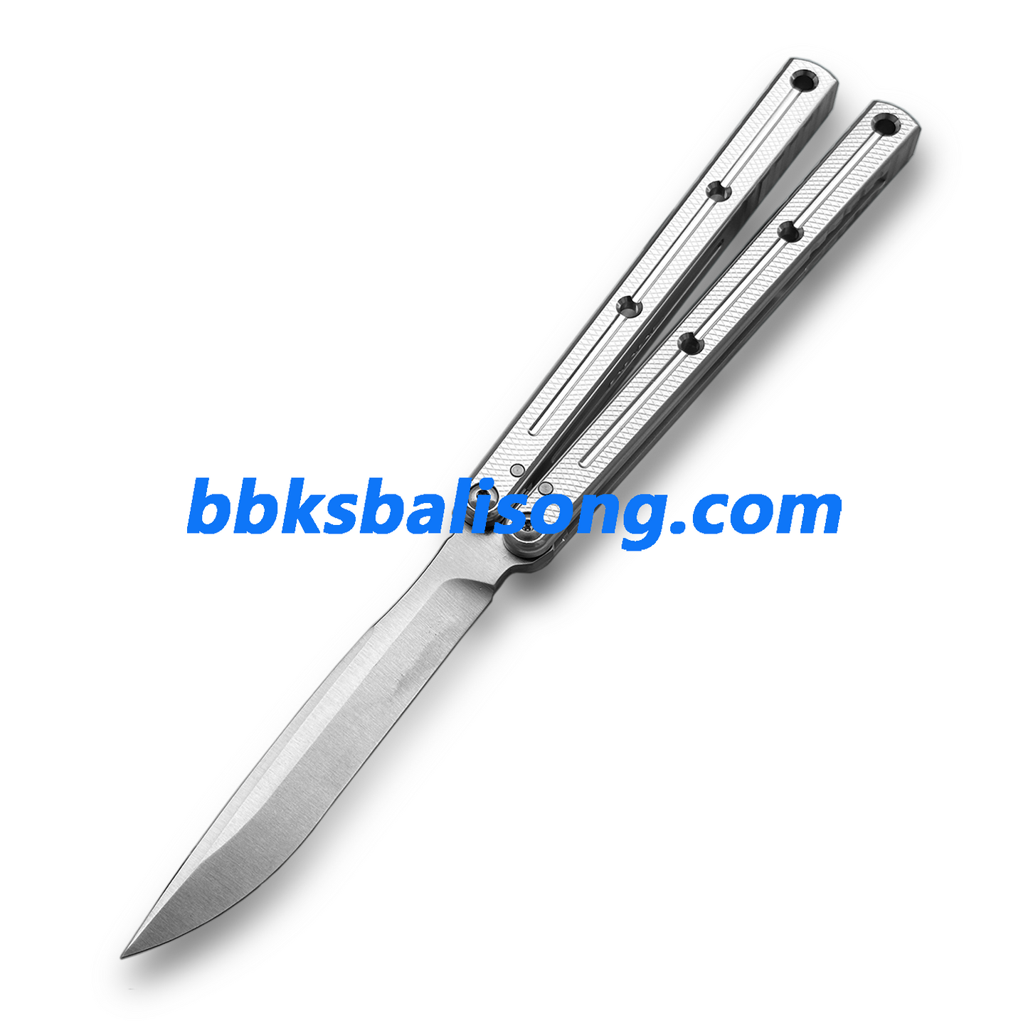 Titus Flow Channel Kraken V3 Balisong Clone 7075 Alunium Glossy Handle