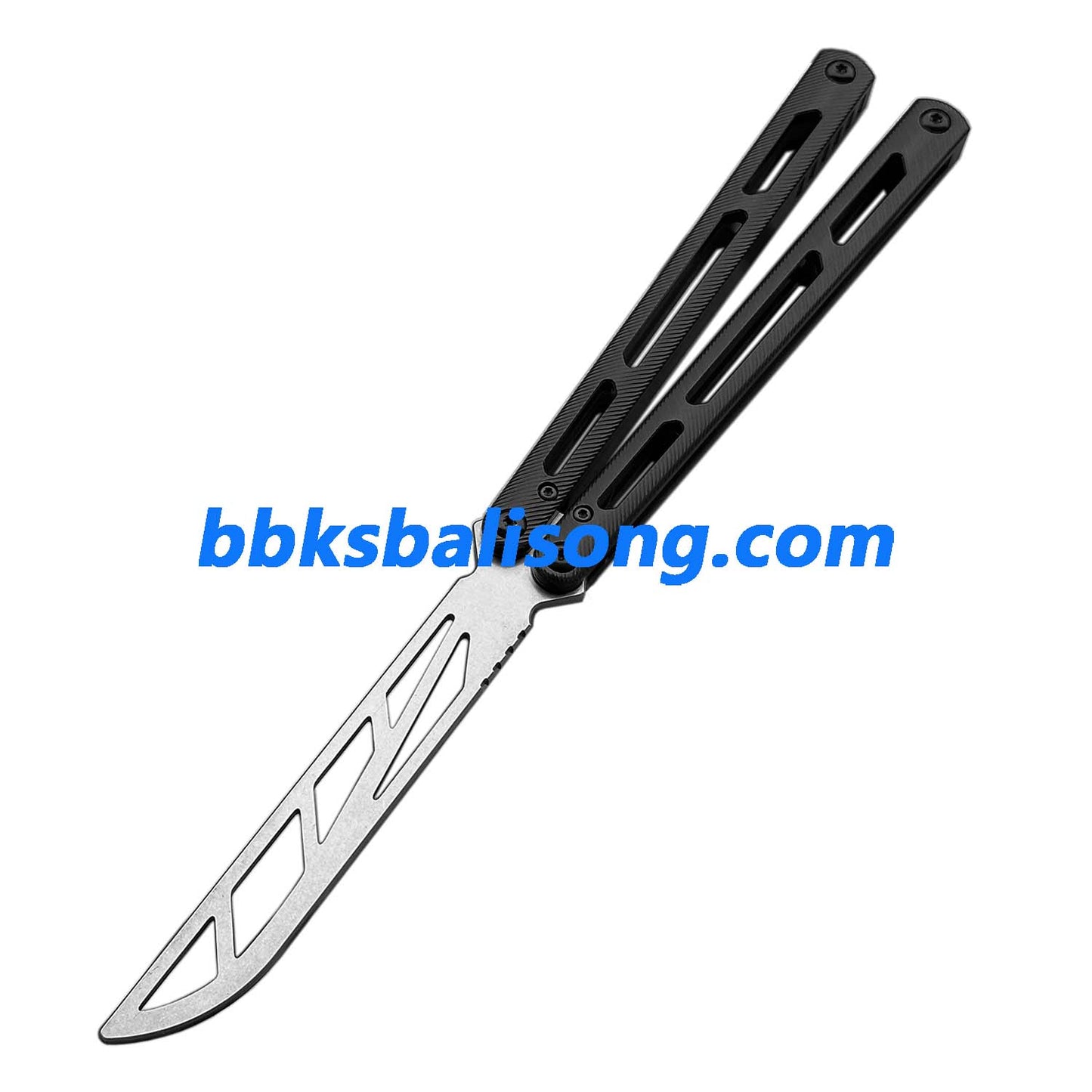 Titus Tsunami V3 Clone Balisong Trainer 7075 Aluminum Handle Bushing System
