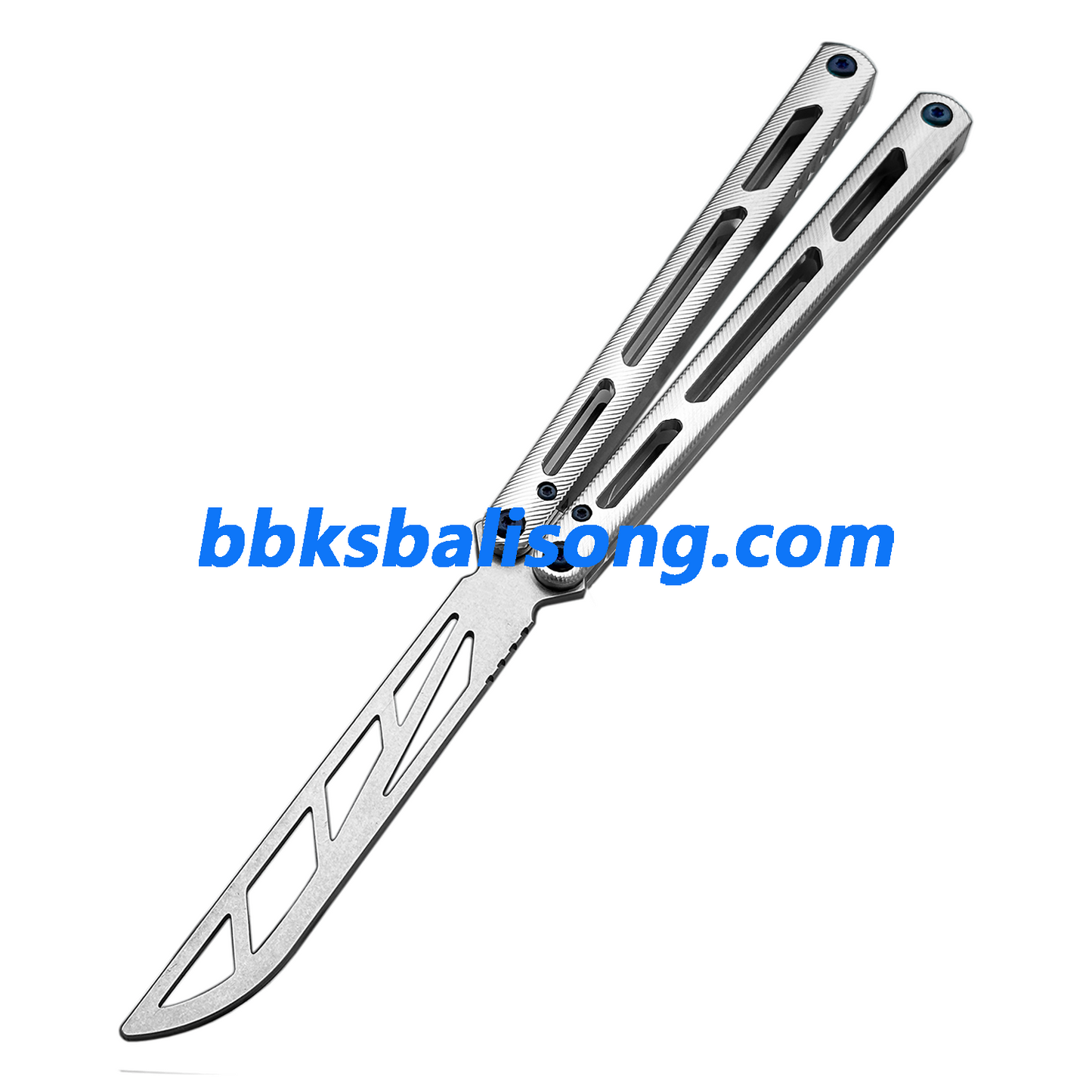 Titus Tsunami V3 Clone Balisong Trainer 7075 Aluminum Handle Bushing System