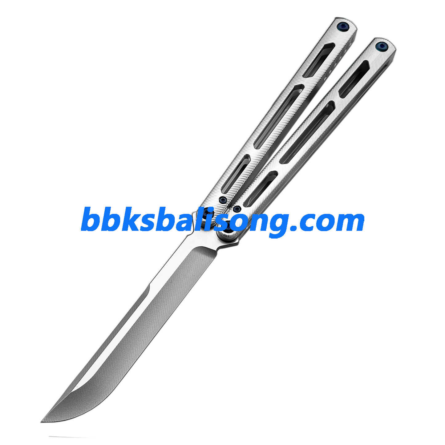 Titus Tsunami V3 Clone Balisong Trainer 7075 Aluminum Handle Bushing System