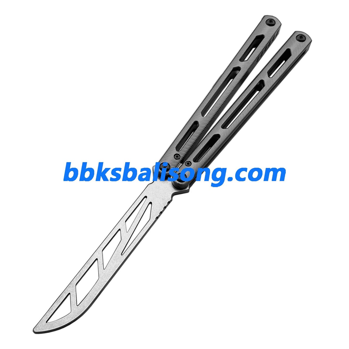 Titus Tsunami V3 Clone Balisong Trainer 7075 Aluminum Handle Bushing System