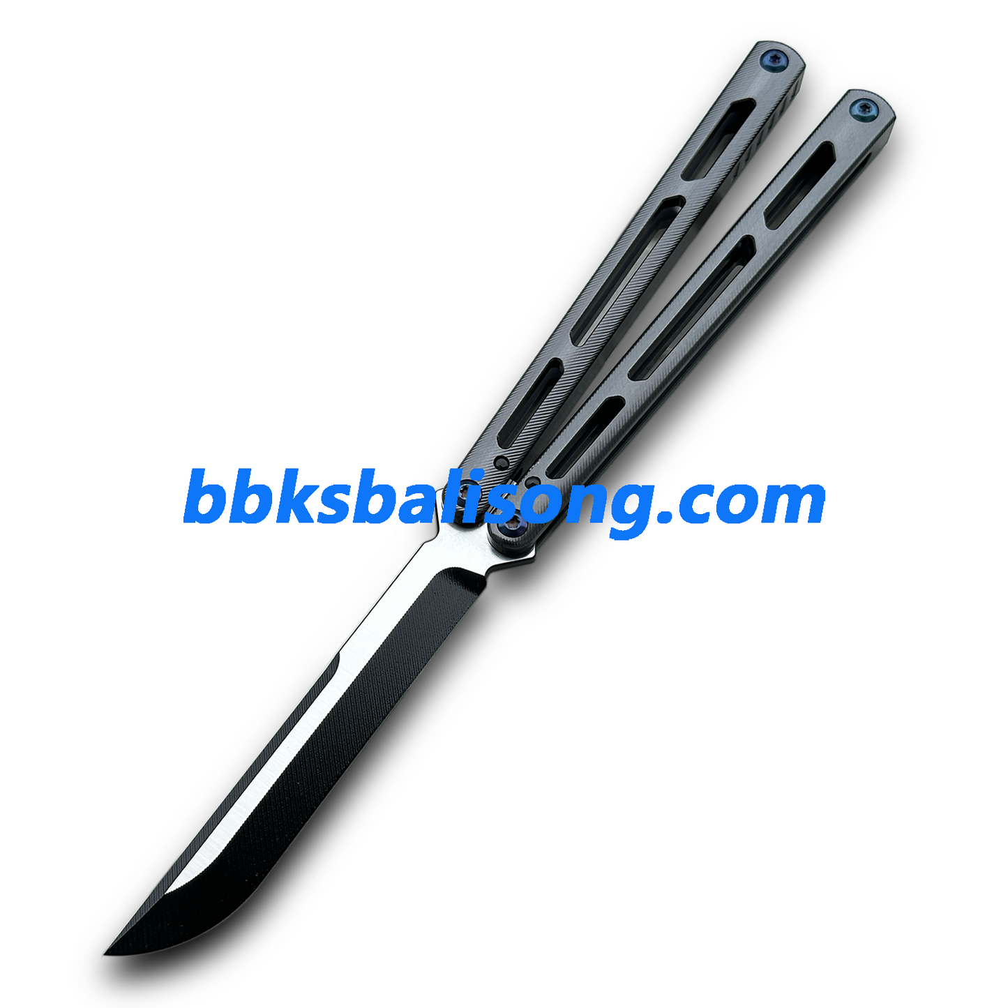 Titus Tsunami V4 Clone Balisong Trainer 7075 Aluminum Handle Bushing System