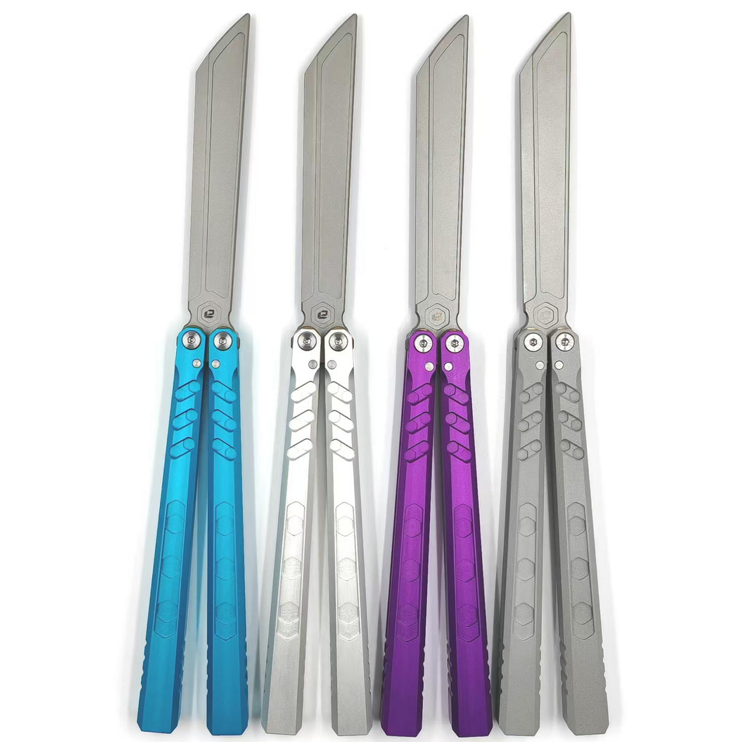 Cold Blade Hex Balisong Clone 7075 Aluminum Bushings System