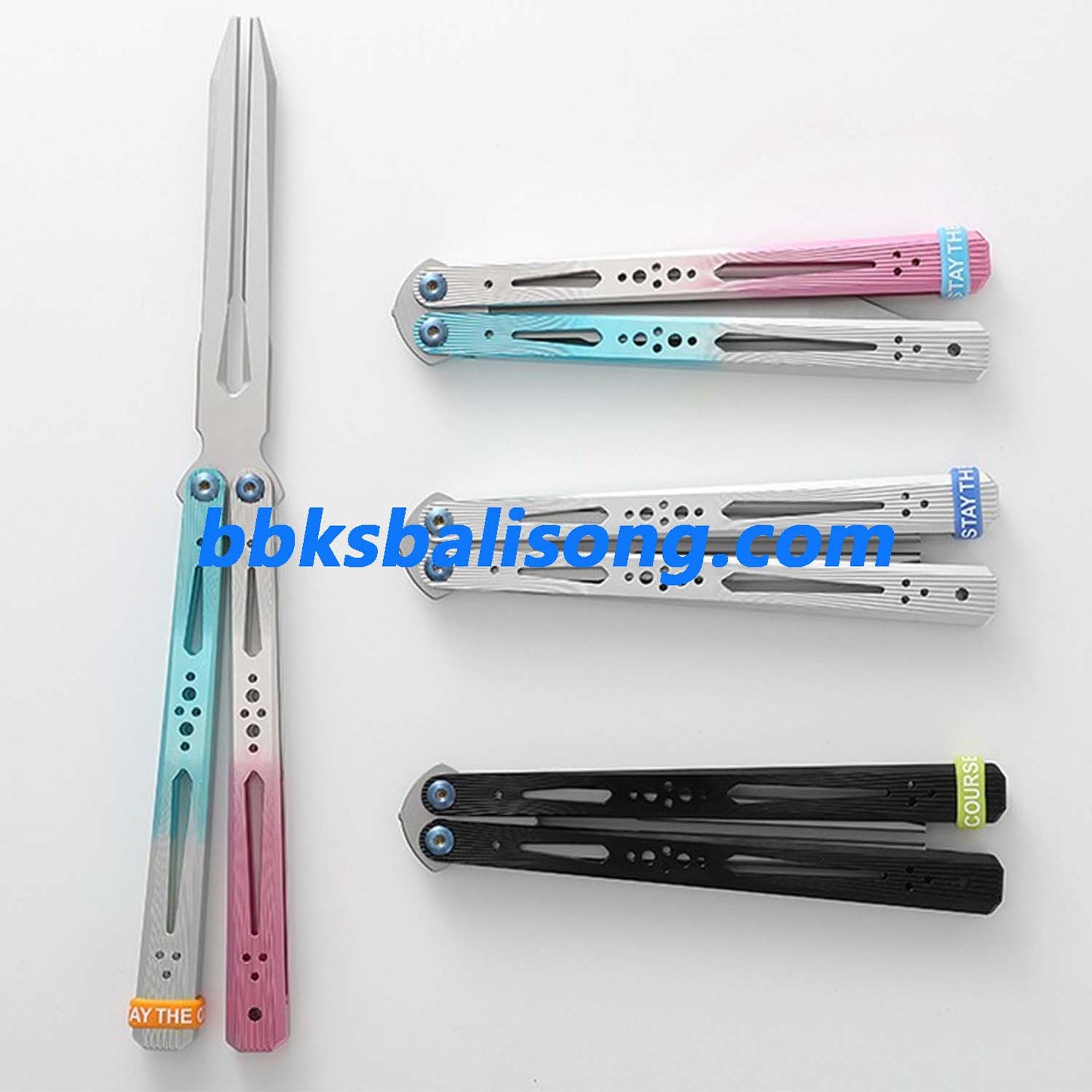 Yuppie Ryworx Ga Balisong Clone 7075 Aluminum