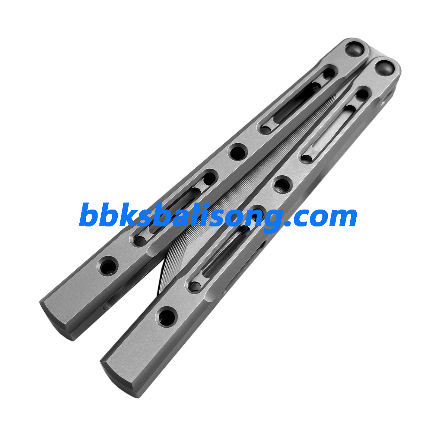 ZunMade New Monarch V1 Balisong Clone Titanium Handle Bushings System