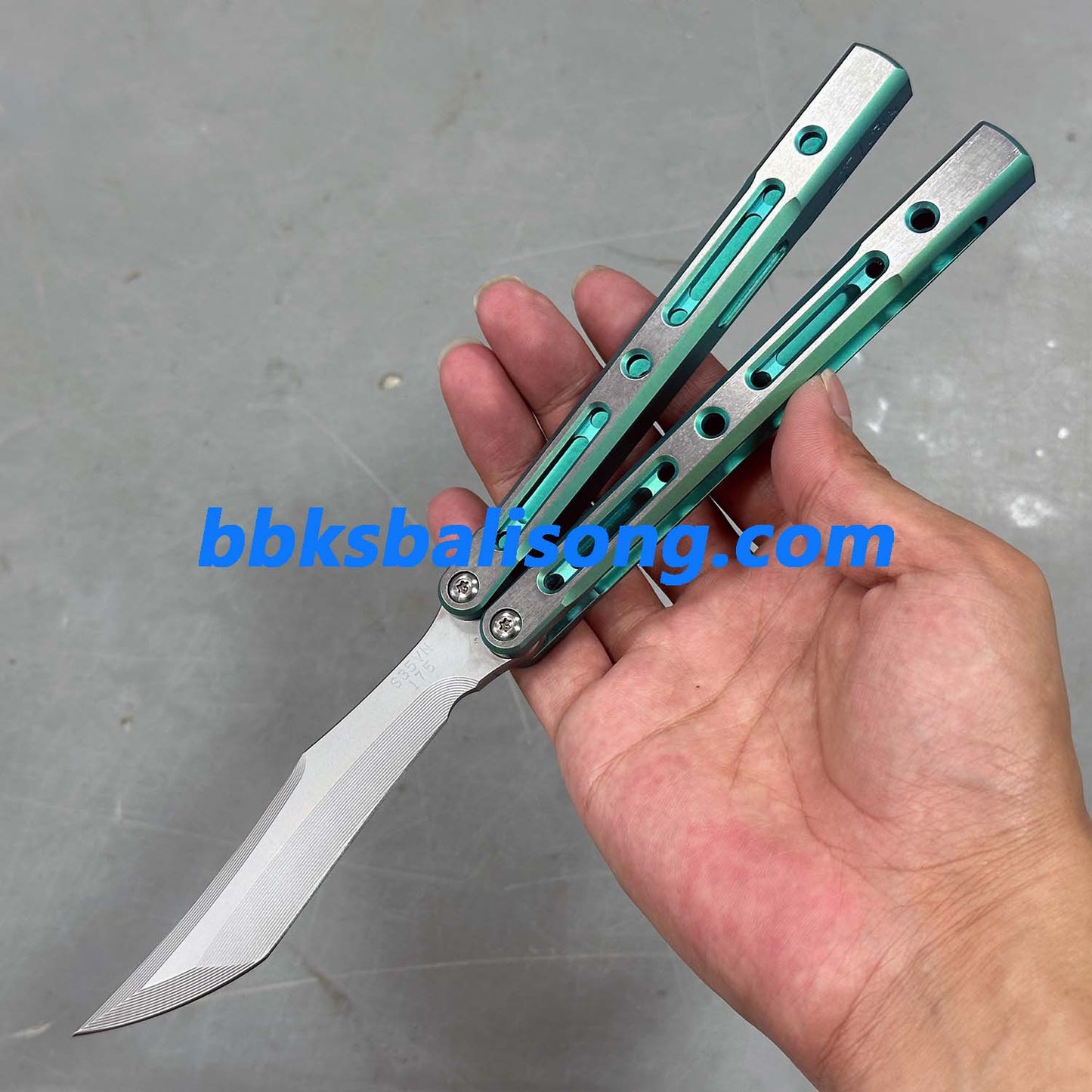 ZunMade New Monarch V1 Balisong Clone Titanium Handle Bushings System