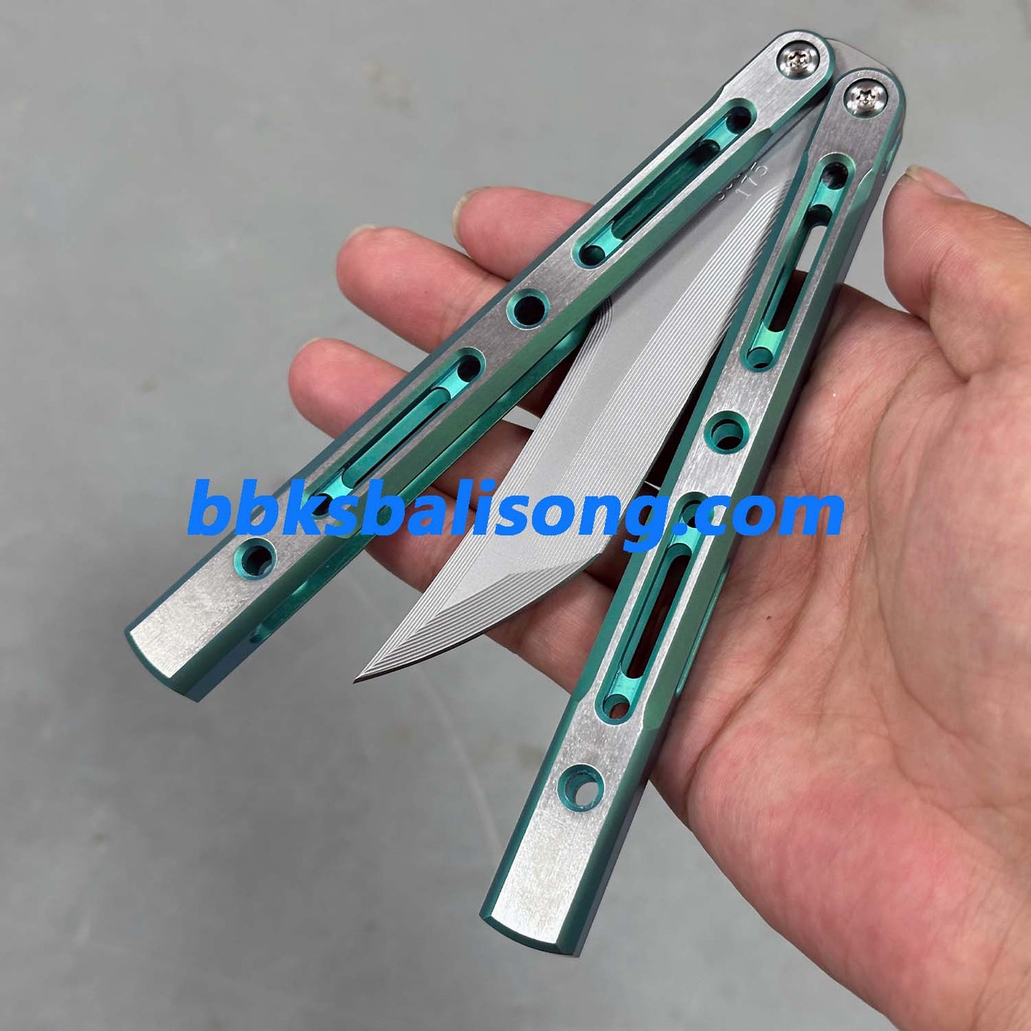 ZunMade New Monarch V1 Balisong Clone Titanium Handle Bushings System