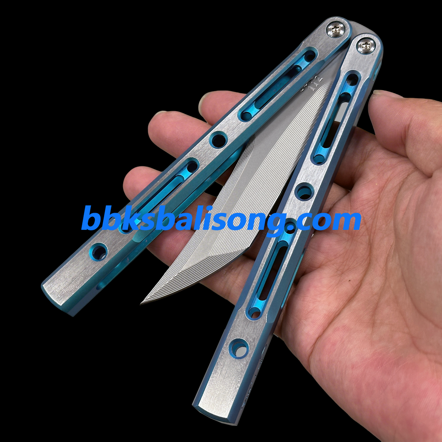 ZunMade New Monarch V1 Balisong Clone Titanium Handle Bushings System