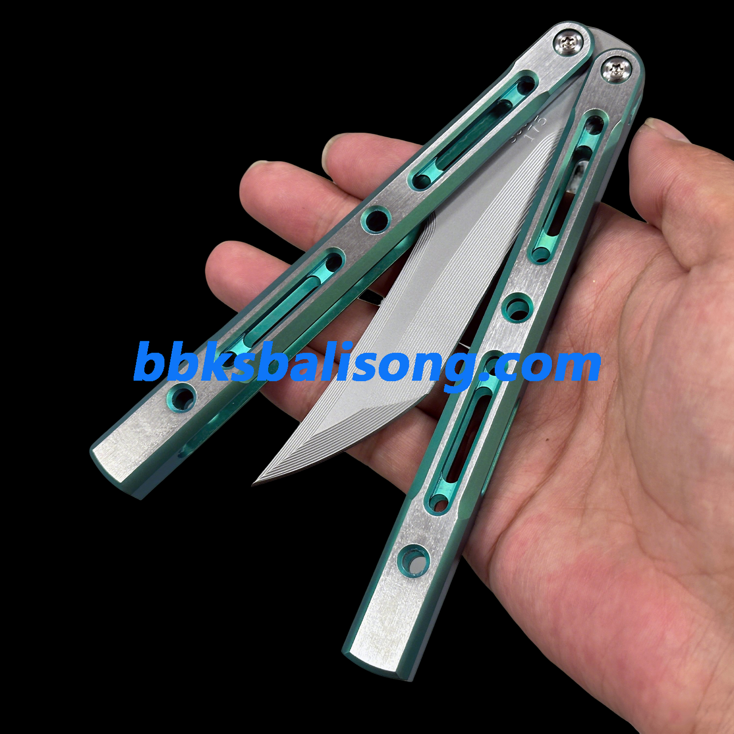 ZunMade New Monarch V1 Balisong Clone Titanium Handle Bushings System