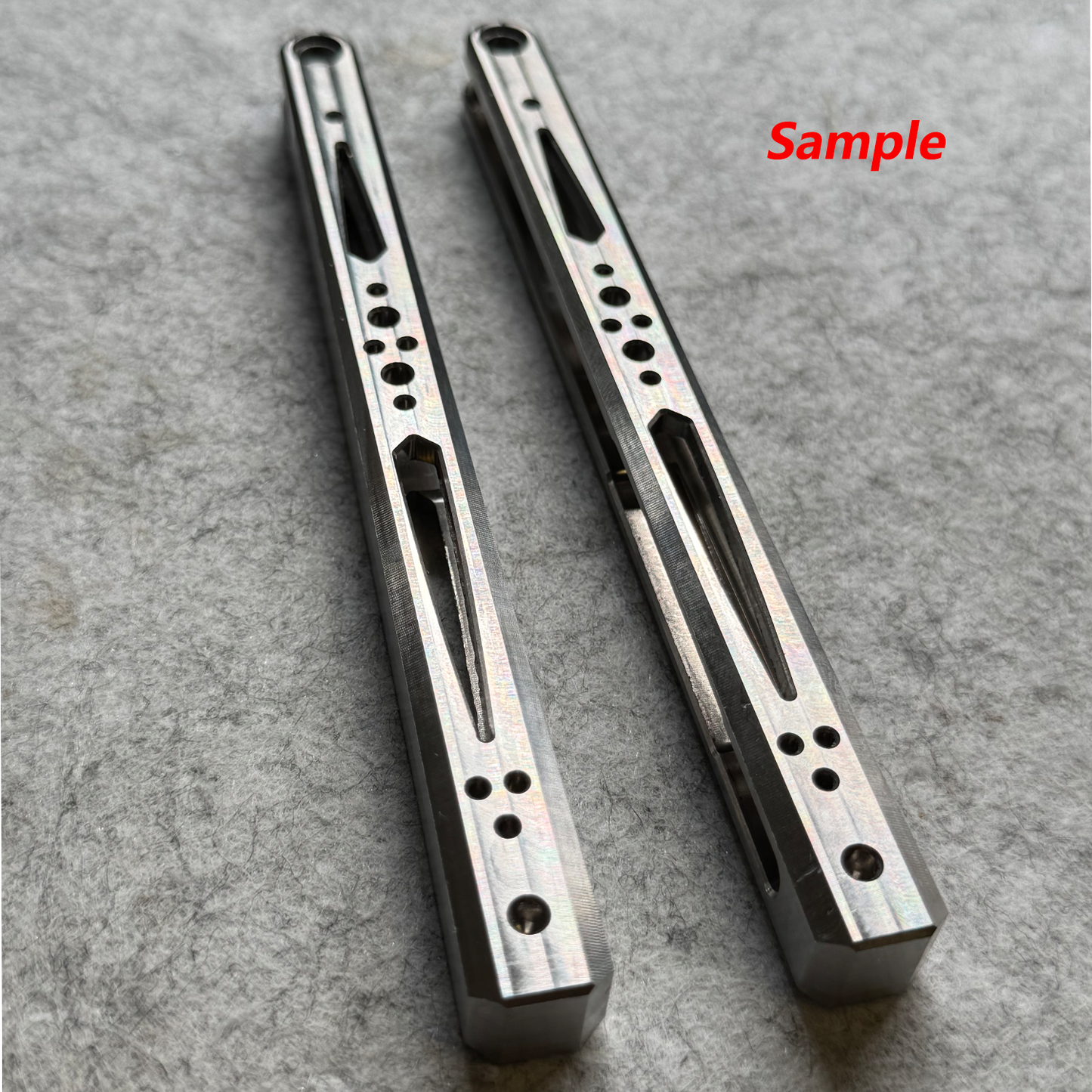 Zunmade Ryworx Ga Balisong Clone Titanium Handle