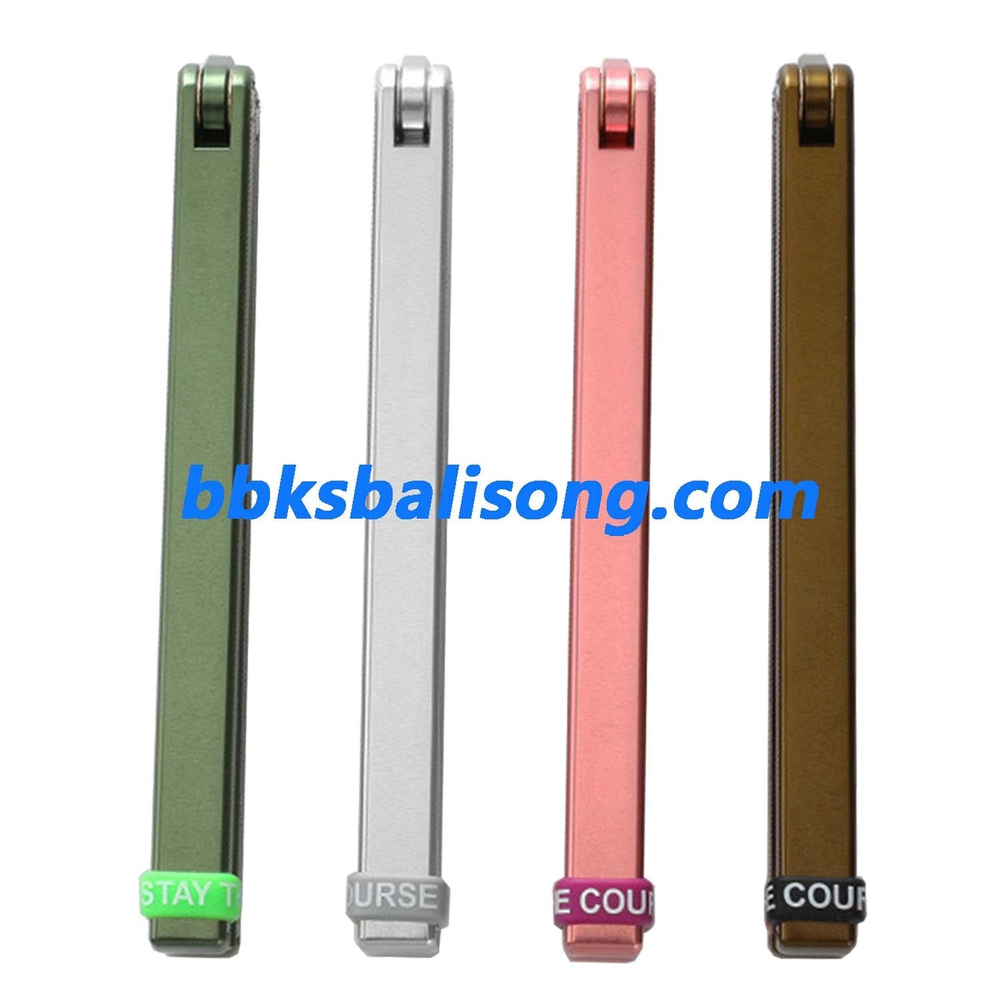 New Yuppie Squiddy-AL Balisong Clone 7075 Aluminum Glossy Handle