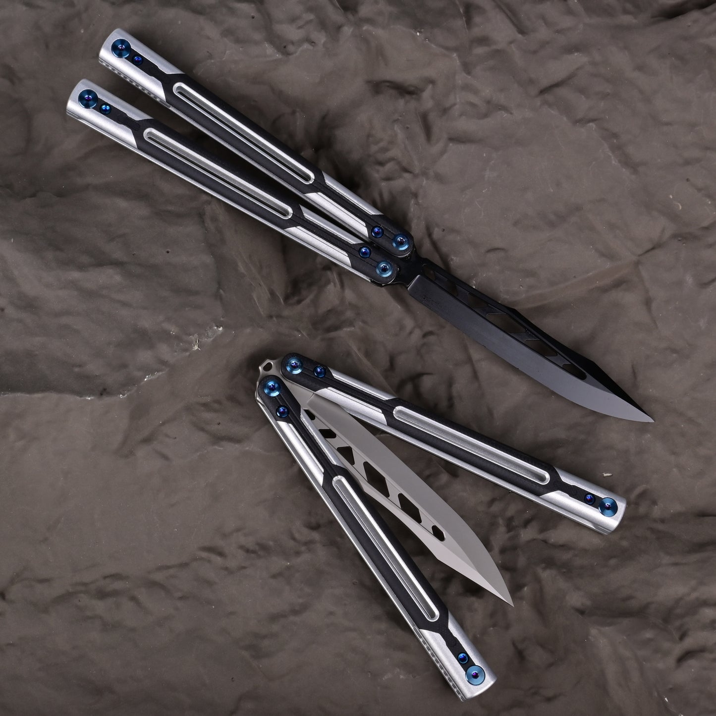 Titus Cygnus Balisong Clone G10+7075 Aluminum
