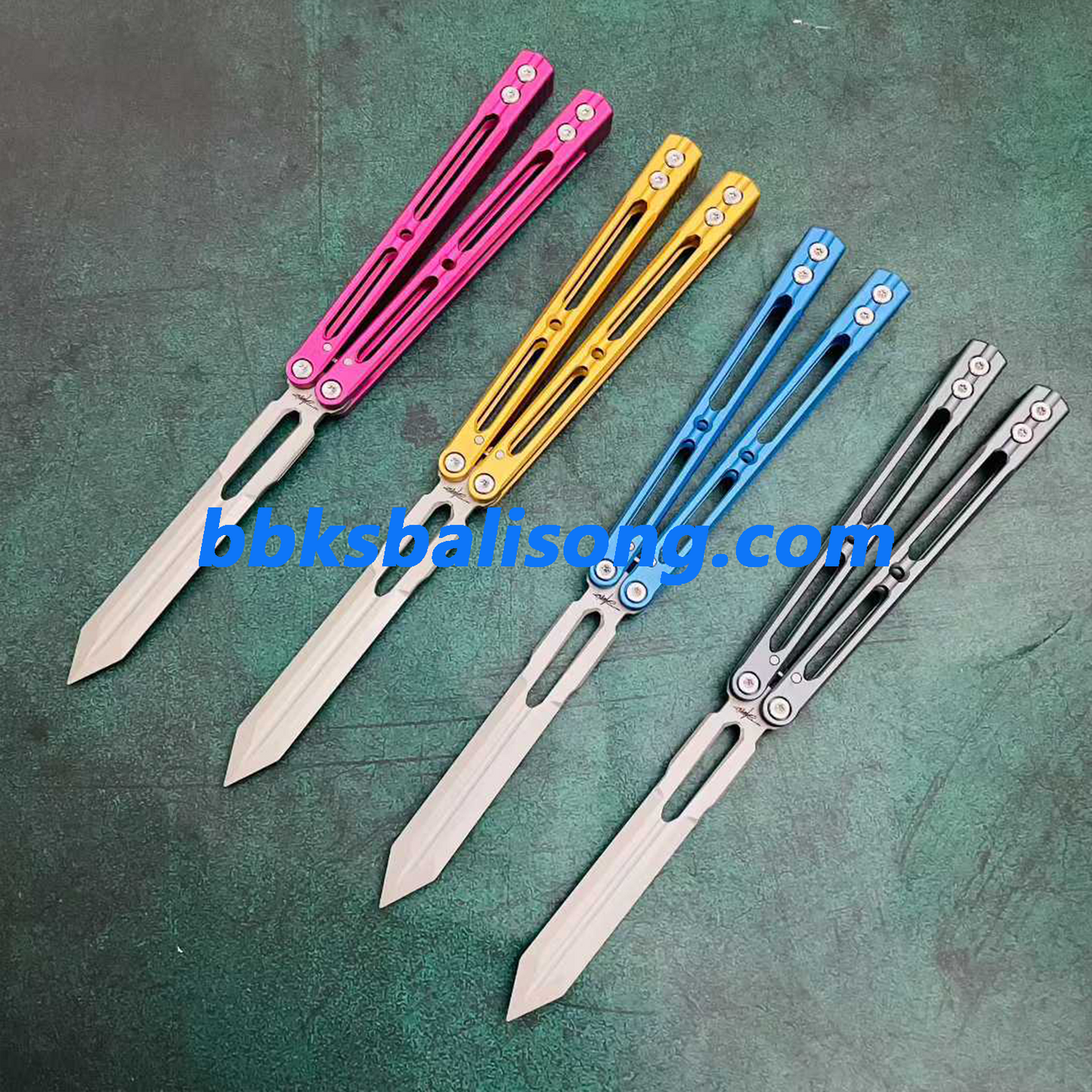 Banshu 8802 Original Balisong 7075 Aluminum Handle