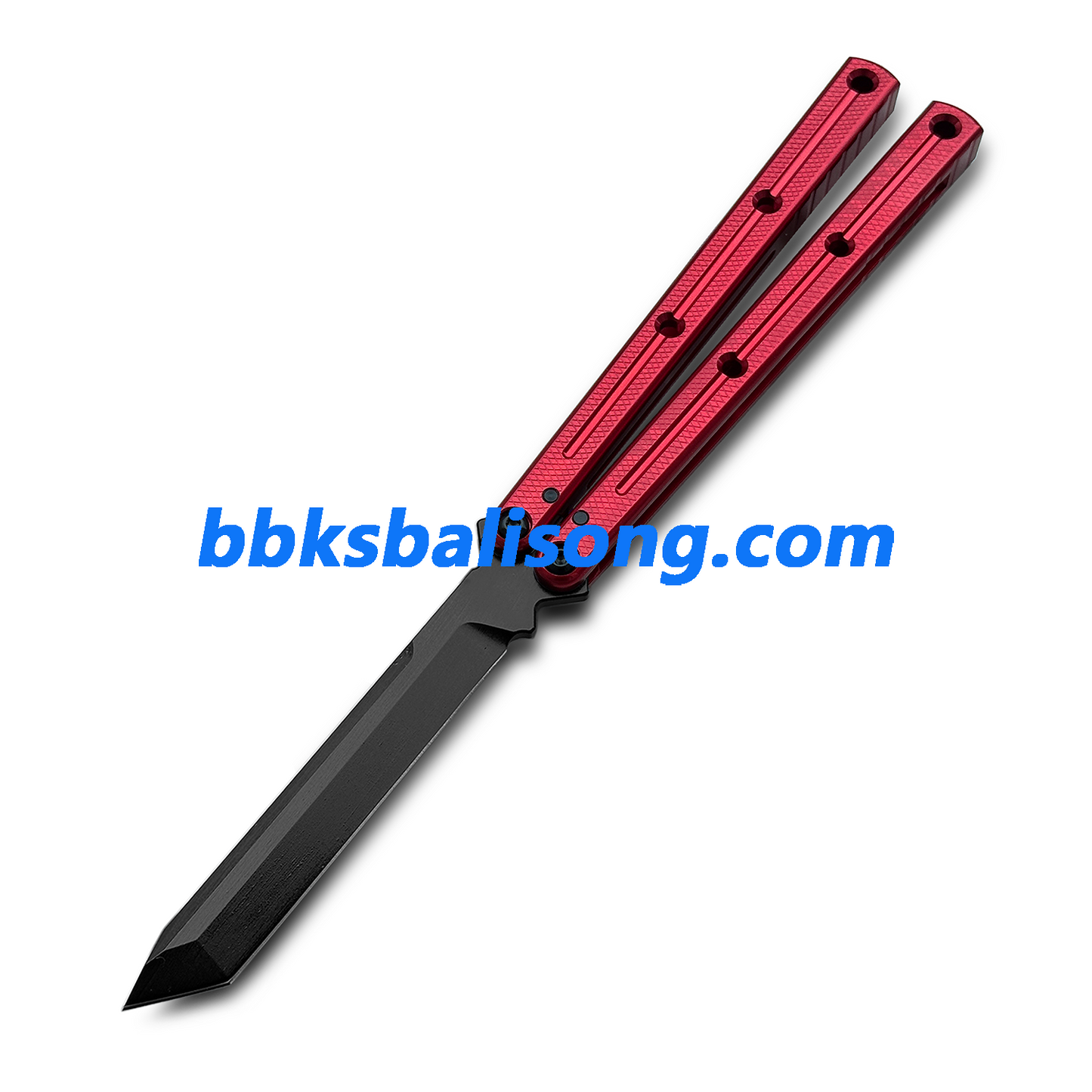 New Baliplus Krake Raken (Kraken) V2.5 Live Blade / False Edge Blade Balisong Clone